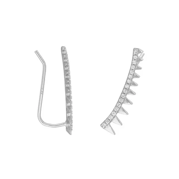 Leaf Jewelry Earclimber Memory II, 925 Sterlingsilber