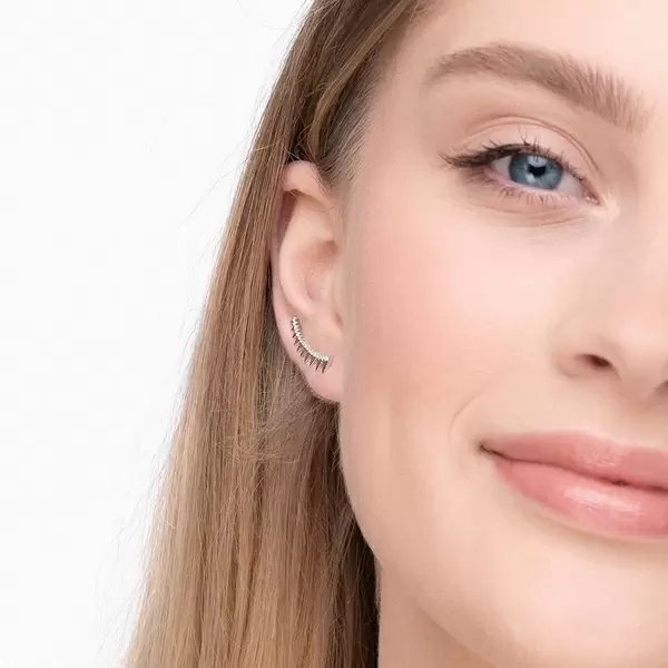 Leaf Jewelry Earclimber Memory II, 925 Sterlingsilber