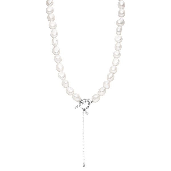 Leaf Jewelry Halskette Barockperle, 925 Sterlingsilber