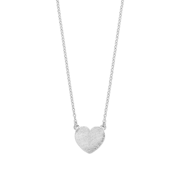 Leaf Jewelry Halskette Heart-Disc, 925 Sterlingsilber