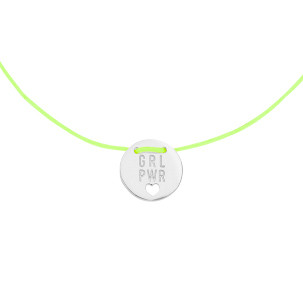 Leaf Jewelry Charity Armband GRL PWR, Grün