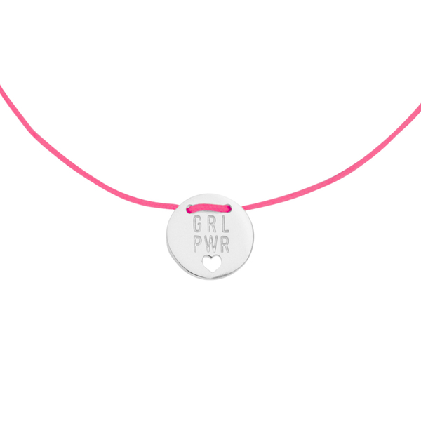 Leaf Jewelry Charity Armband GRL PWR, Pink