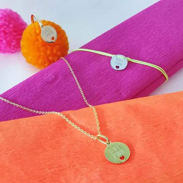 Leaf Jewelry Charity Armband GRL PWR, Pink