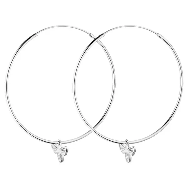 Leaf Jewelry Creole Bee Happy, 925 Sterlingsilber