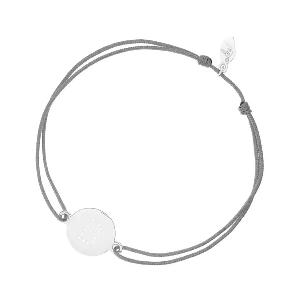 Leaf Jewelry Glücksbändchen Buchstabe-B