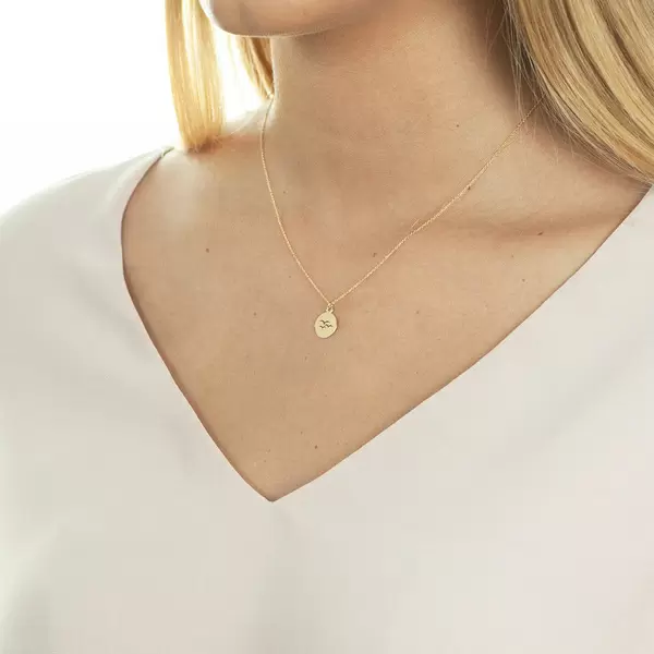 Leaf Jewelry Halskette Birds, 14 K Gelbgold