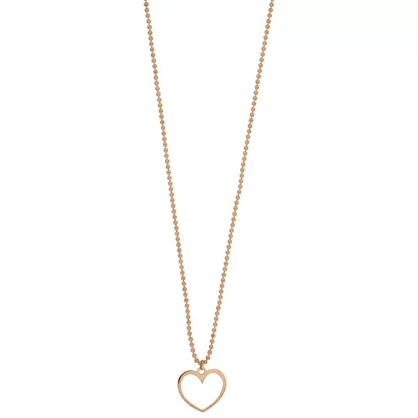Leaf Jewelry Halskette GENTLE HEART, 14 K Rosegold