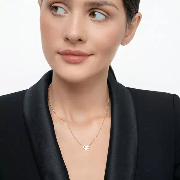 Leaf Jewelry Halskette Heart, 14 K Gelbgold