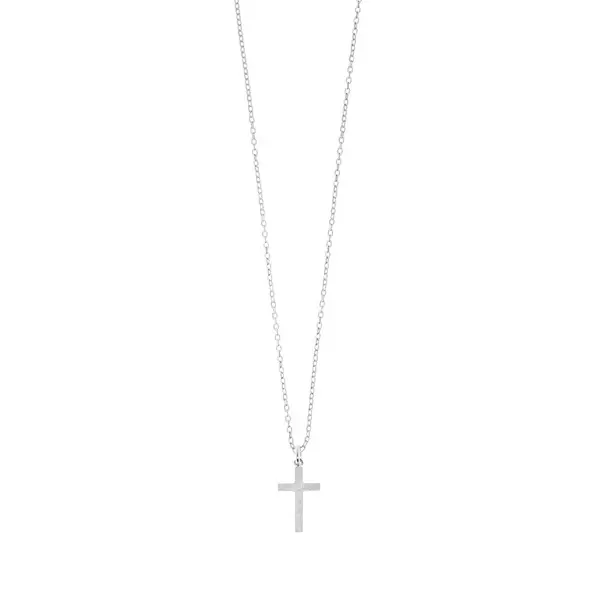 Leaf Jewelry Halskette Kreuz, 925 Sterlingsilber