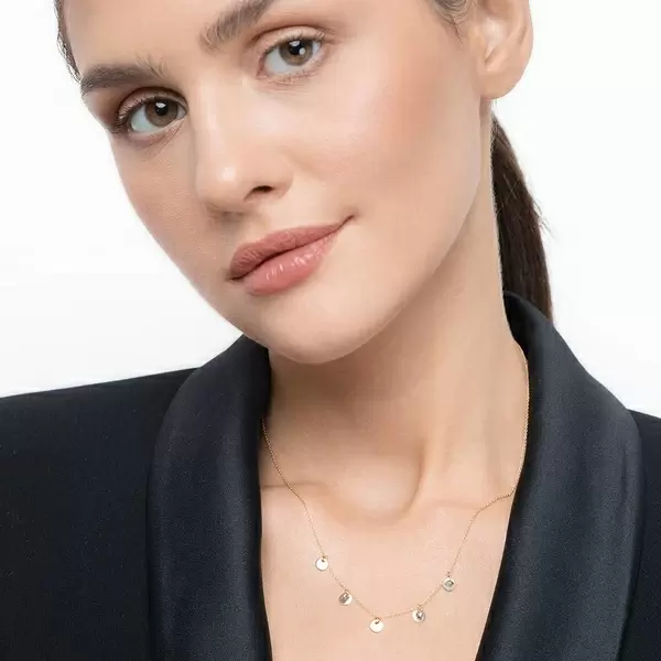 Leaf Jewelry Halskette Platelet, 14 K Gelbgold