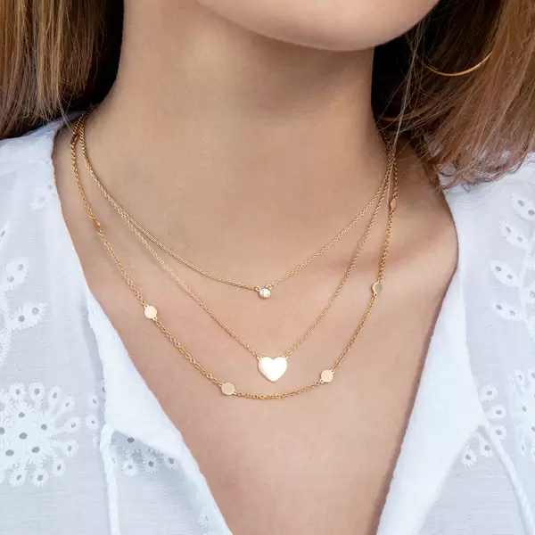 Leaf Jewelry Halskette Pure, 925 Sterlingsilber