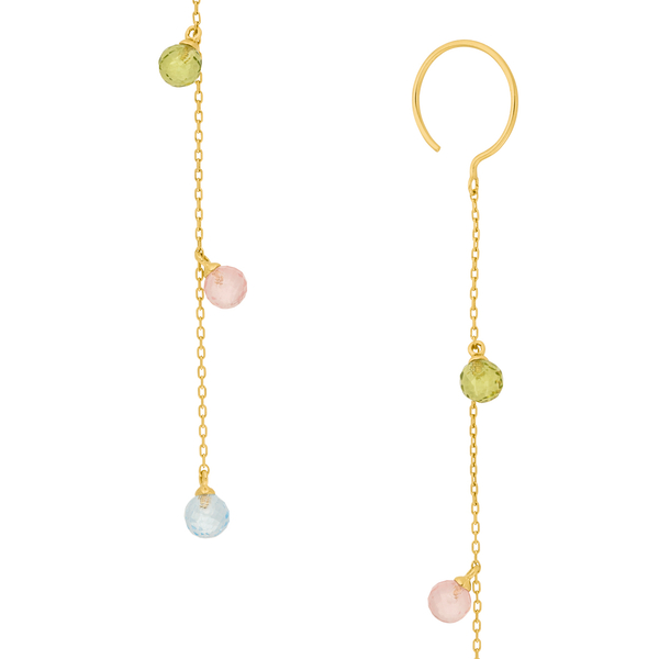 Leaf Jewelry Ohrhänger Sweet Gems, 14K Gelbgold