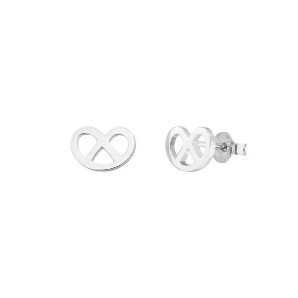 Leaf Jewelry Ohrstecker Brezn, 925 Sterlingsilber