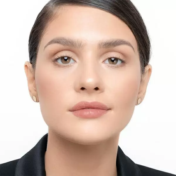 Leaf Jewelry Ohrstecker Disc 8 Mm, 14 K Gelbgold