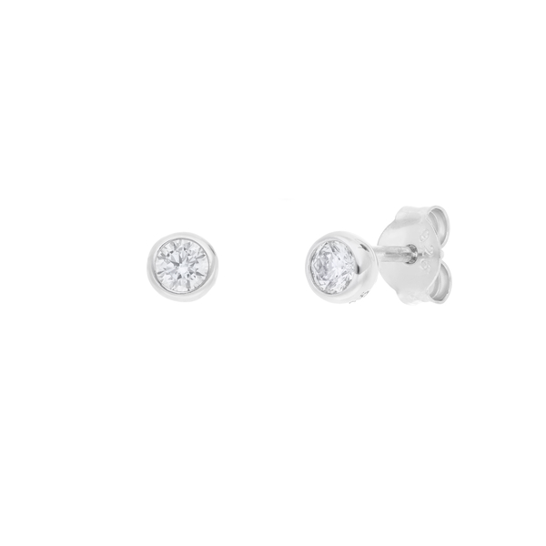 Leaf Jewelry Ohrstecker Pure, 925 Sterlingsilber