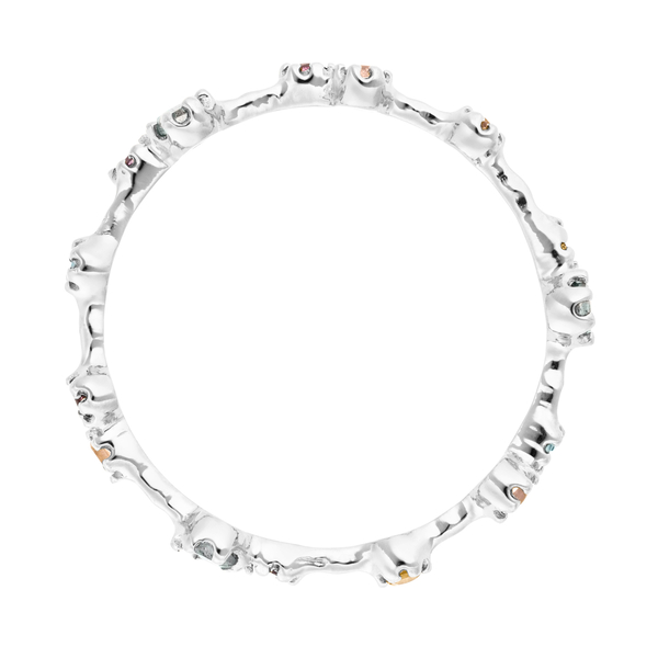 Leaf Jewelry Silber Ring, Eternity Gems