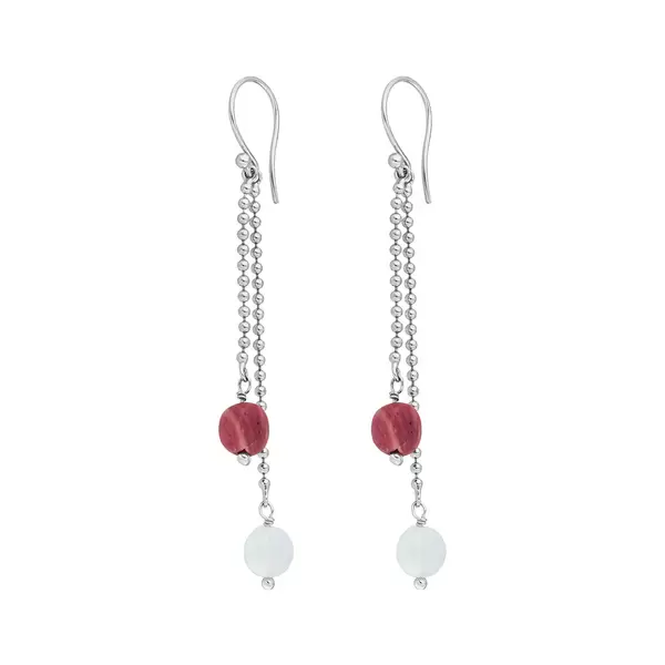 Leaf Jewelry Ohrhänger Gorgeous Gems, 925 Sterlingsilber