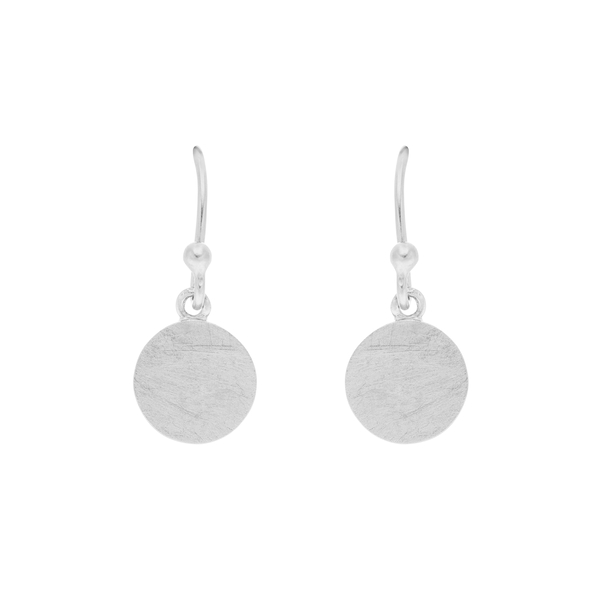 Leaf Jewelry Ohrhänger Plättchen Klein, 925 Sterlingsilber