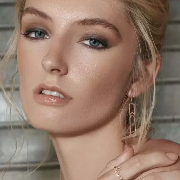 Leaf Jewelry Ohrringe Unique Mit Diamanten, 18 K Weißgold