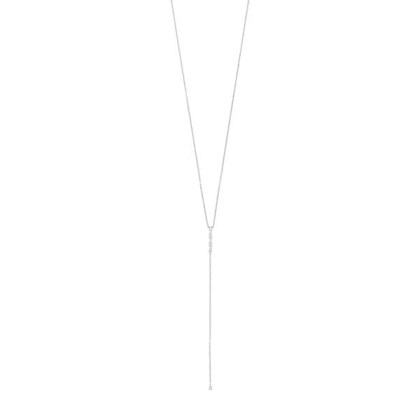 Leaf Jewelry Y-Halskette ICE CUBE, 925 Sterlingsilber