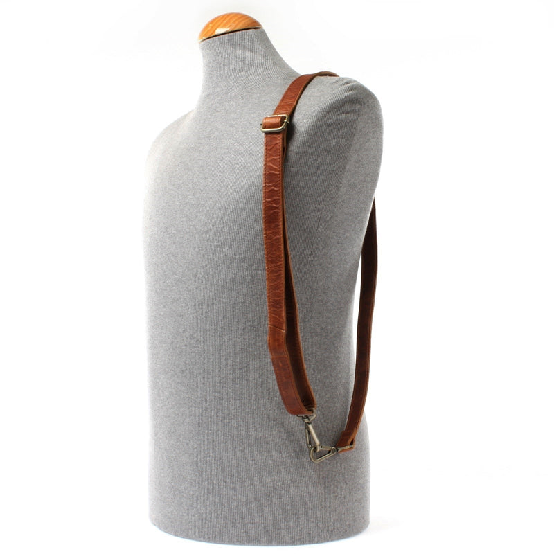 Leconi Trageriemen Leder 150cm Braun LEC-R7