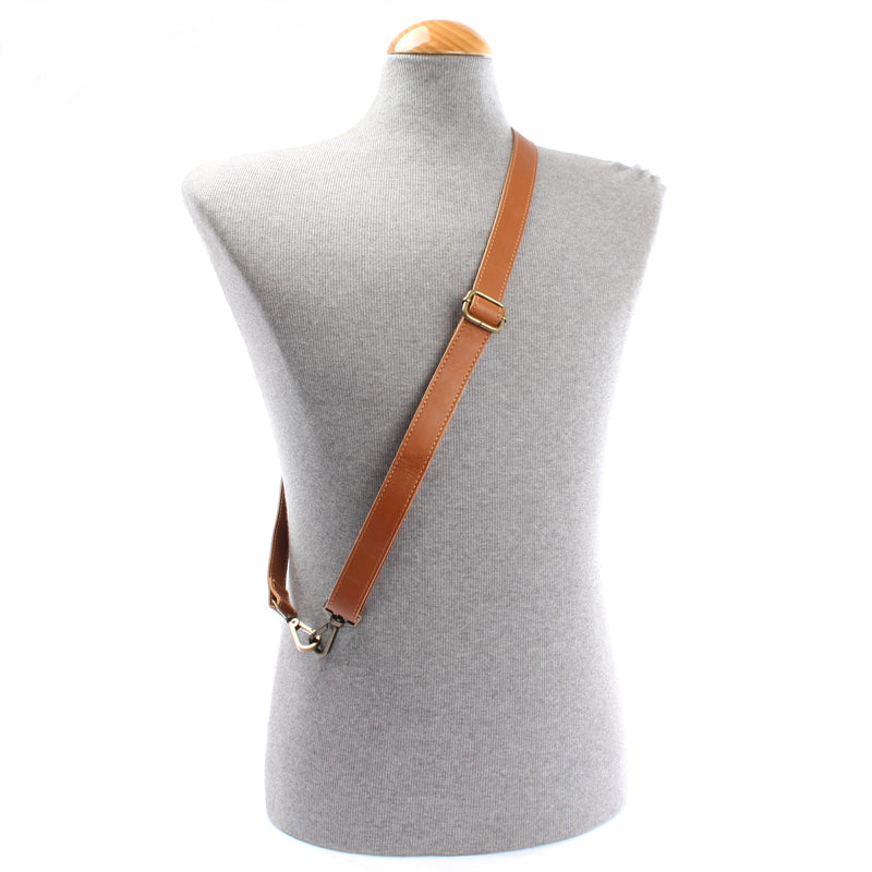 Leconi Trageriemen Leder 150cm Cognac LEC-R7