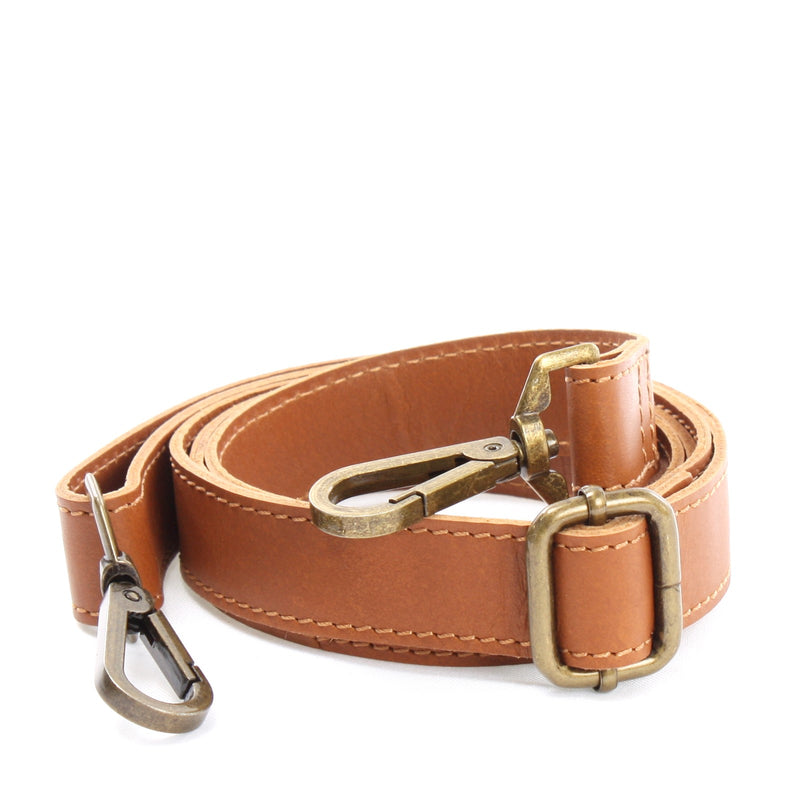 Leconi Trageriemen Leder 150cm cognac LEC-R7