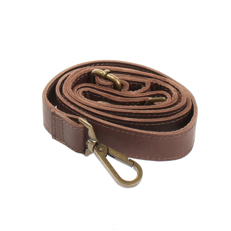 Leconi Trageriemen Leder 150cm dunkelbraun LEC-R7