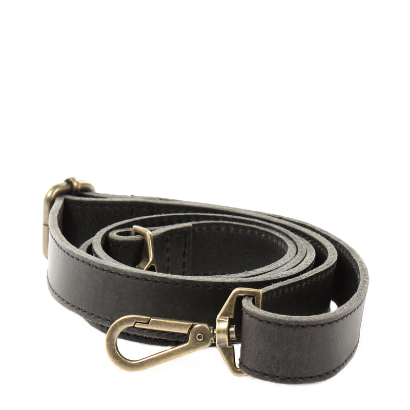 Leconi Trageriemen Leder 150cm dunkelgrau LEC-R7