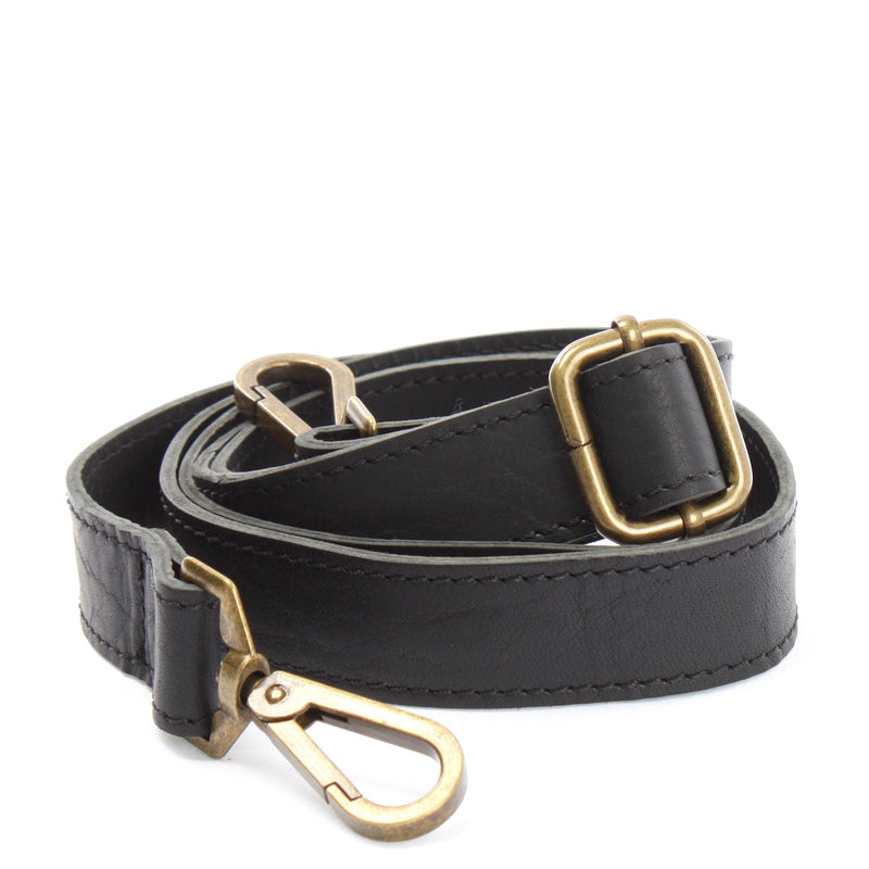 Leconi Trageriemen Leder 150cm schwarz LEC-R7