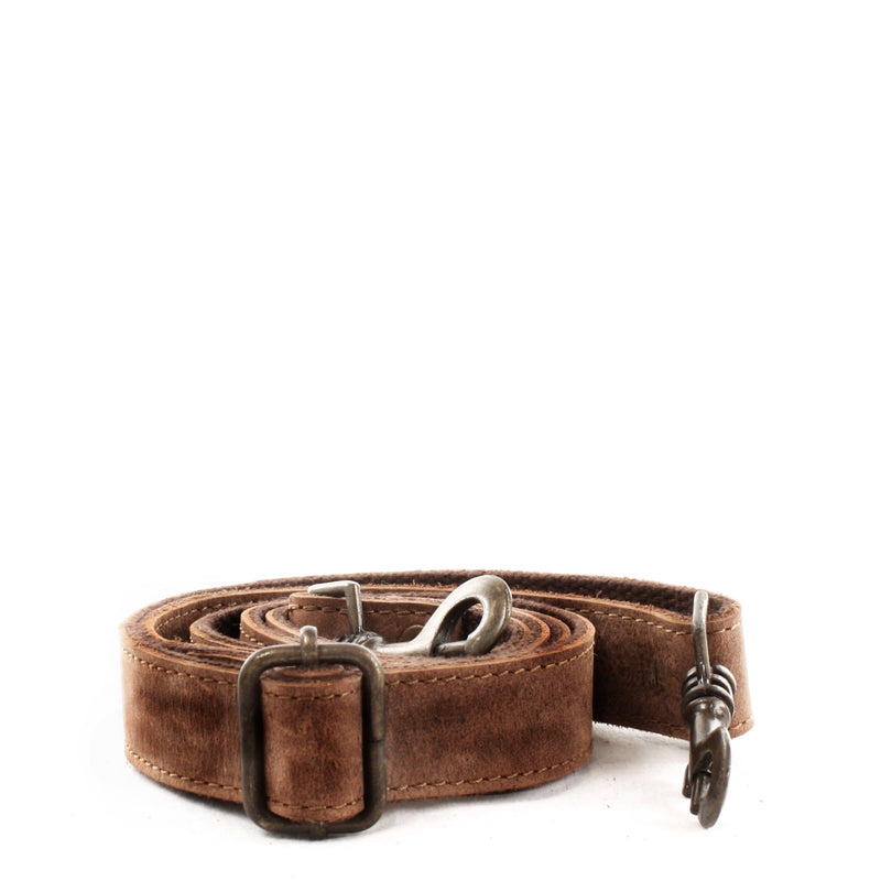 Leconi Trageriemen Leder Braun 150cm LEC-R5