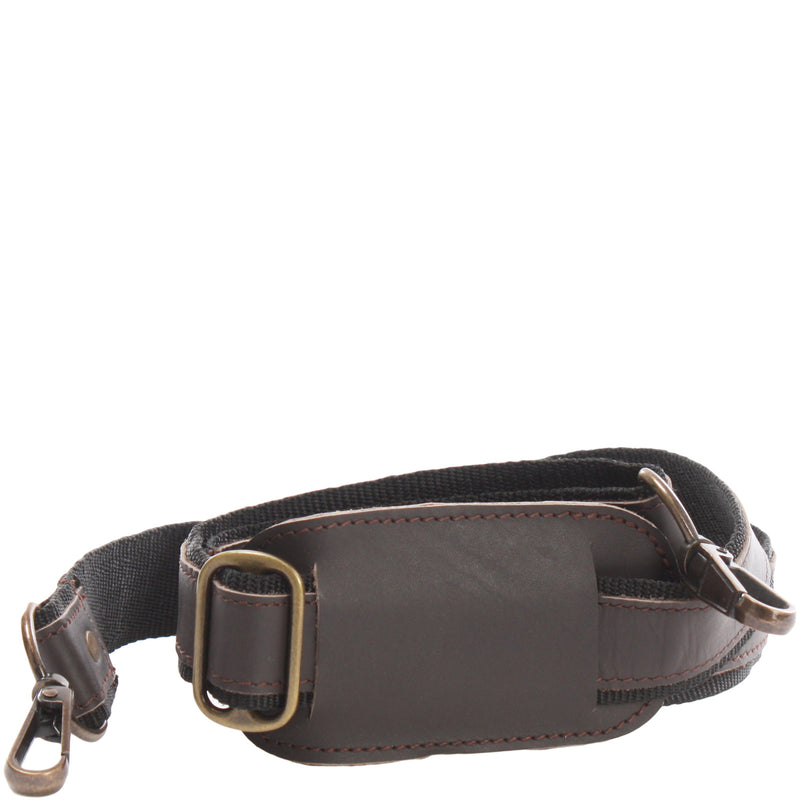 Leconi Trageriemen Leder dunkelbraun 115cm LEC-R1 Leconi Trageriemen Leder dunkelbraun 115cm LEC-R1