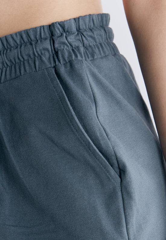 Leela Cotton 1440-068 | Pyjama-Shorts - Dunklerschiefer