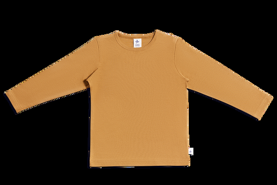 Leela Cotton 2060 IN | Baby Basic Langarmshirt - Ingwer