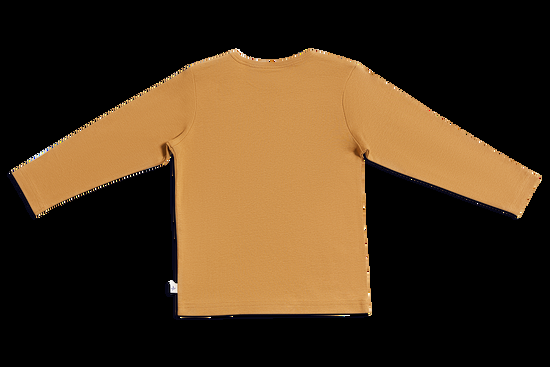 Leela Cotton 2060 IN | Baby Basic Langarmshirt - Ingwer