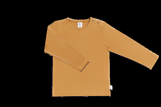 Leela Cotton 2060 IN | Baby Basic Langarmshirt - Ingwer