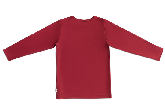 Leela Cotton 2060 RR | Baby Basic Langarmshirt - Rosarot