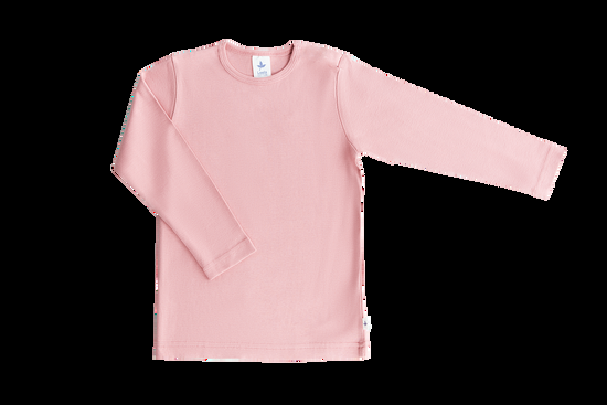 Leela Cotton 2060 VR | Baby Basic Langarmshirt - Altrosa