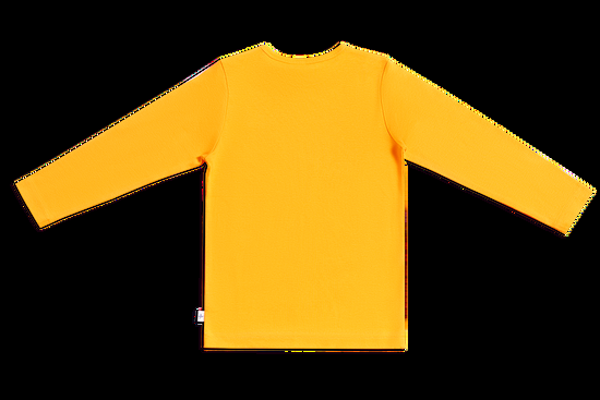 Leela Cotton 2060O | Baby Basic Langarmshirt - Sonnengelb