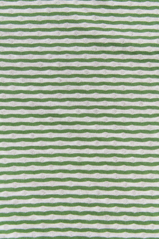 Leela Cotton 2290 | Baby Wendelangarmshirt - Waldgrün-Beige-Melange