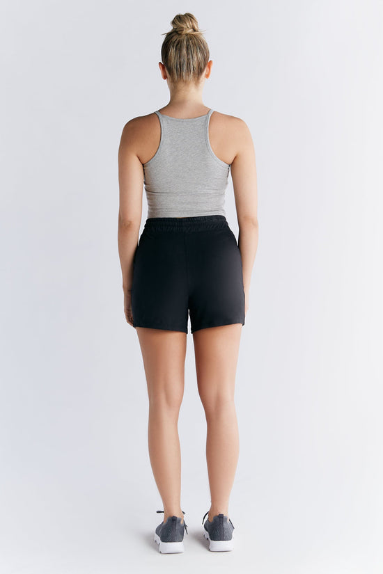 Leela Cotton 1217-047 | Crop-Top - Grau