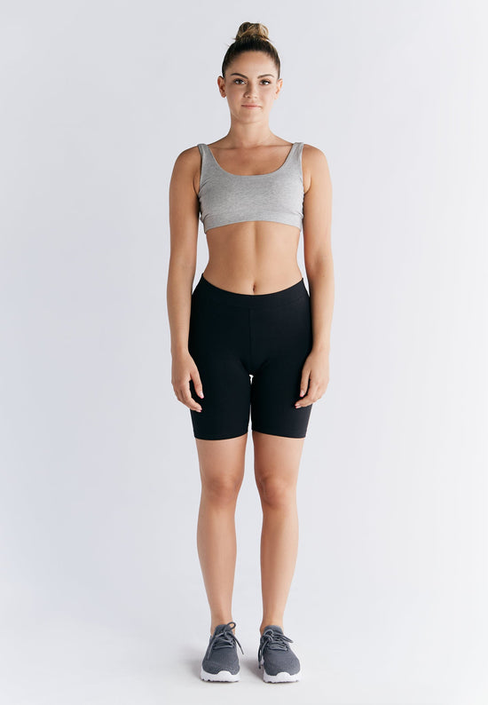 Leela Cotton 1417-021 | Radlerhose - Schwarz