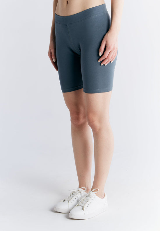 Leela Cotton 1417-068 | Radlerhose - Dunklerschiefer