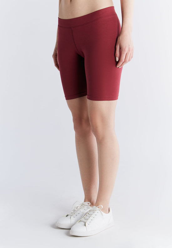 Leela Cotton 1417-069 | Radlerhose - Rosarot