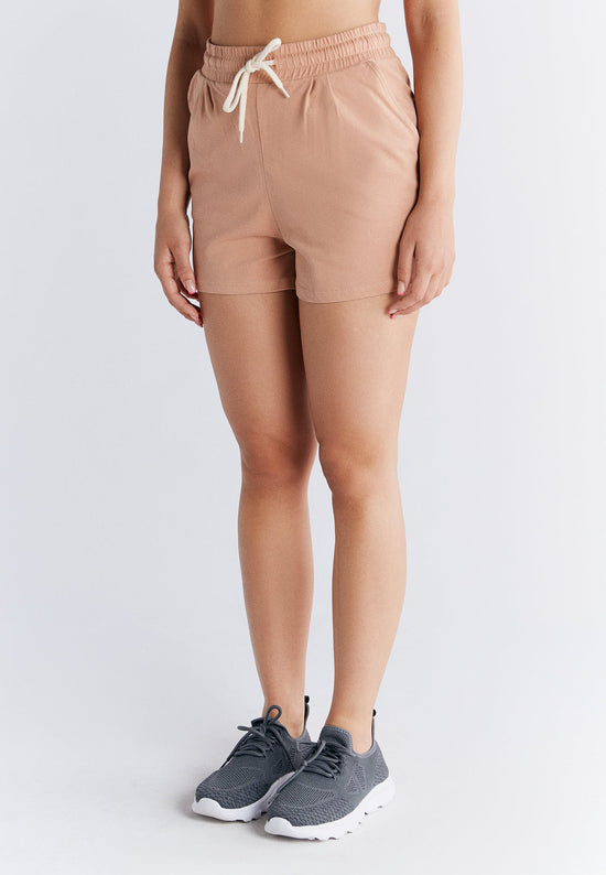 Leela Cotton 1440-070 | Pyjama-Shorts - Café Crema