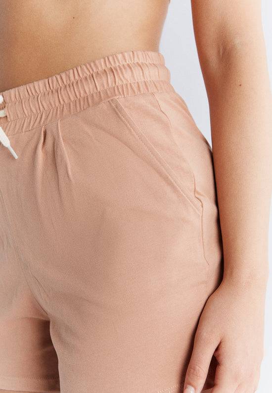 Leela Cotton 1440-070 | Pyjama-Shorts - Café Crema