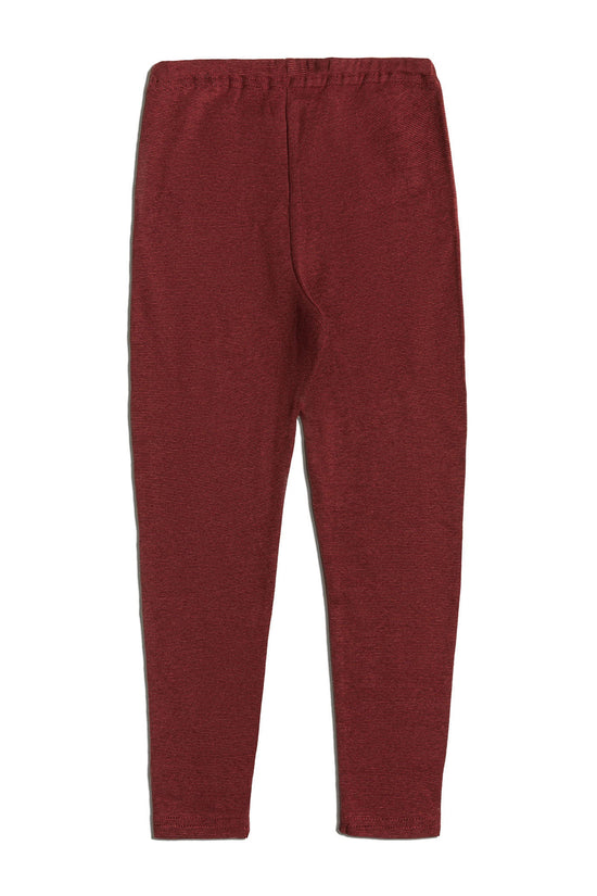 Leela Cotton 2051 KT | Baby Leggings - Kaffee/Rostrot