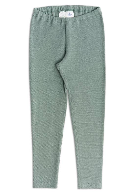 Leela Cotton 2051 TS | Leggings - Tannennadel/Salbei