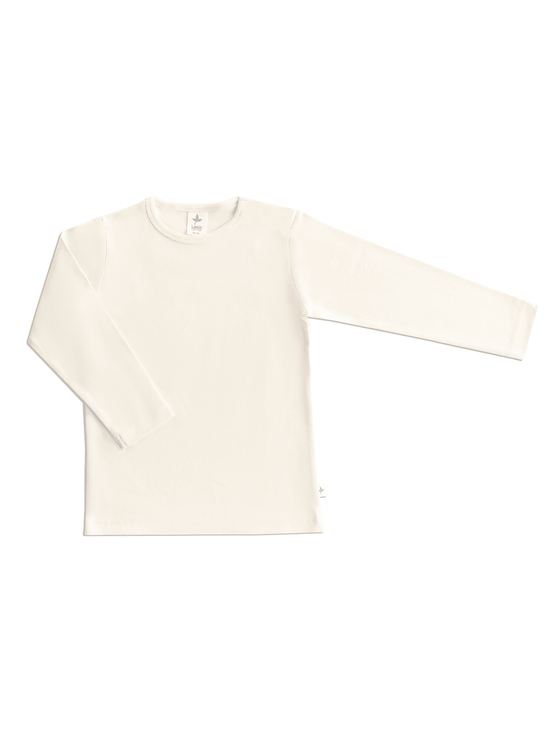 Leela Cotton 2060 | Baby Basic Langarmshirt - Natur