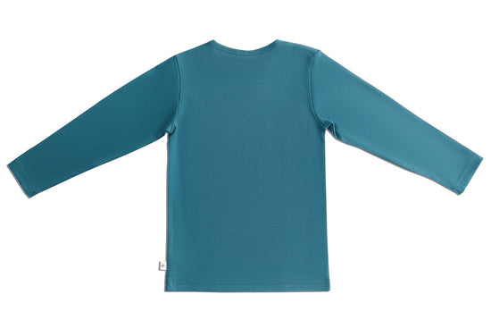 Leela Cotton 2060 TN | Baby Basic Langarmshirt - Tanne